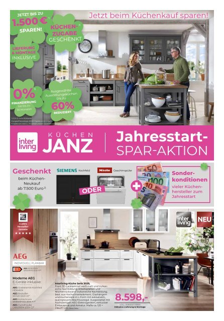 Küchen Jahresstart-Spar-Aktion