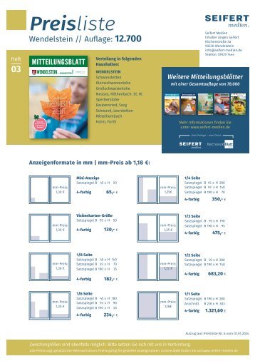 Preisliste_Wendelstein