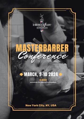 MasterBarber Conference program