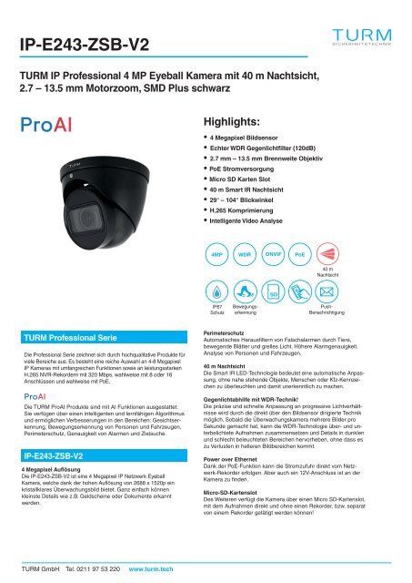 IP-E243-ZSB-V2 Datenblatt