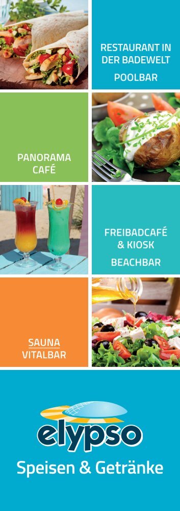 elypso - Saunawelt - Speisekarte