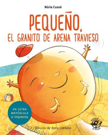 Pequeño el granito de arena travieso