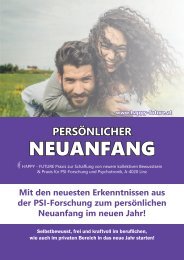 HAPPY - FUTURE Individualberatung - Weltweit einzigartiges Aus- und Weiterbildungsprogramm