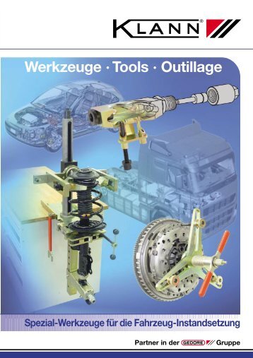 Werkzeuge · Tools · Outillage