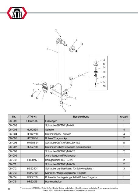 ATH-Heinl ETL ATH Matrix Lift 2.65 / 2.75XL