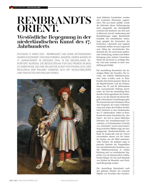 Art Quarterly - Luxury can be Art