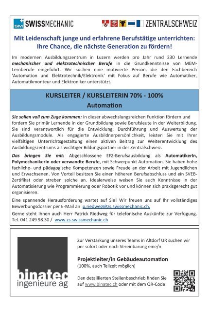 Schwyzer Anzeiger – Woche 2 – 12. Januar 2024