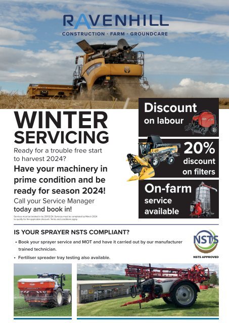 Ravenhill Monthly Featured Machines A4 JANUARY 2024