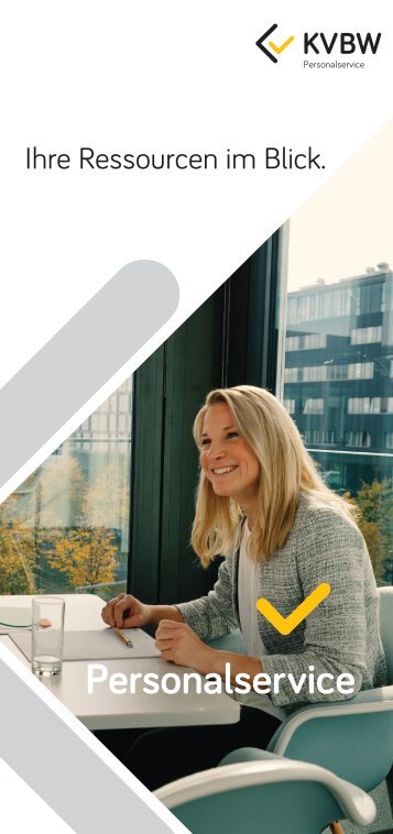 KVBW Flyer Personalservice