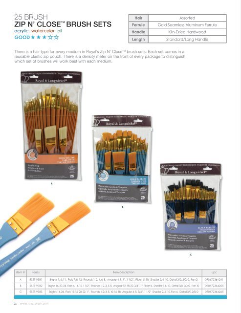 Better Quality Brush Catalog 2024