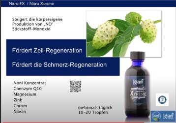 Kann man Blutgefässe wieder frei bekommenund reinigen OHNE Chemie??  Ja,kann man!  Exclusiv bei Kyäni Thüringen!