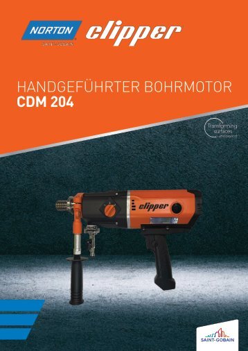 NORTON Clipper Bohrmotor CDM 204