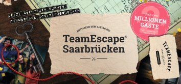 TEAMESCAPE Saarbrücken Faltflyer Januar 2024