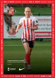 Red & White Issue 09: SAFC Women vs Southampton FC Women