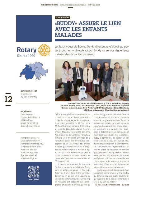 Rotary Magazin 01/2024