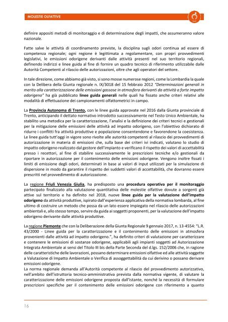 Monografia Molestie Olfattive 3^ edizione