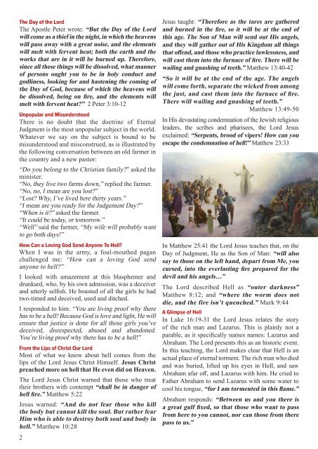 Eternal Judgement (Tract)