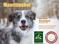 Mauritiushof Naturmagazin Ausgabe Jänner 2024