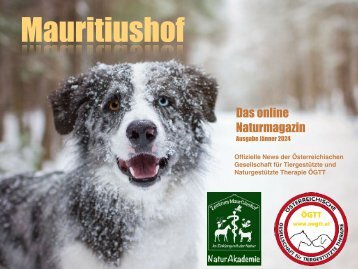 Mauritiushof Naturmagazin Ausgabe Jänner 2024