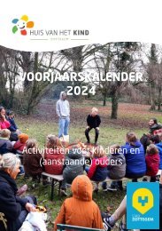 Vooorjaarskalender Huis van het Kind 2024