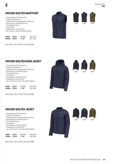 Hummel Teamsport Katalog 2024