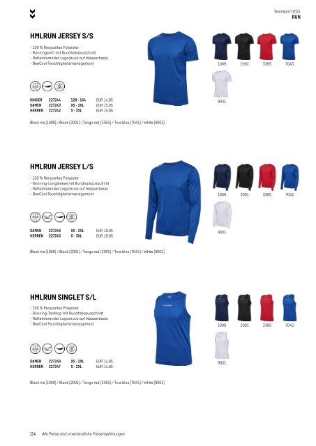 Hummel Teamsport Katalog 2024