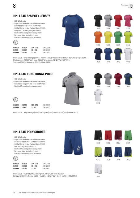 Hummel Teamsport Katalog 2024