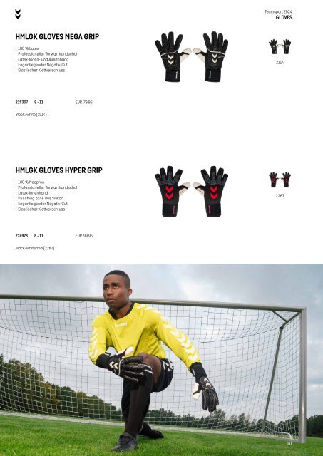 Hummel Teamsport Katalog 2024