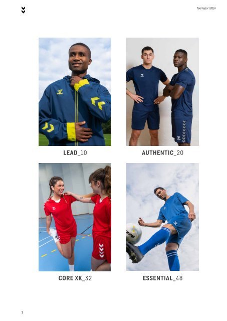 Hummel Teamsport Katalog 2024