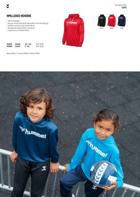 Hummel Teamsport Katalog 2024