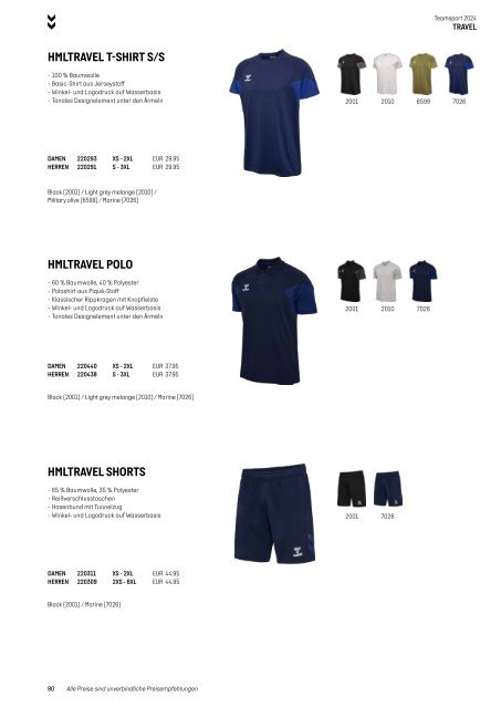 Hummel Teamsport Katalog 2024