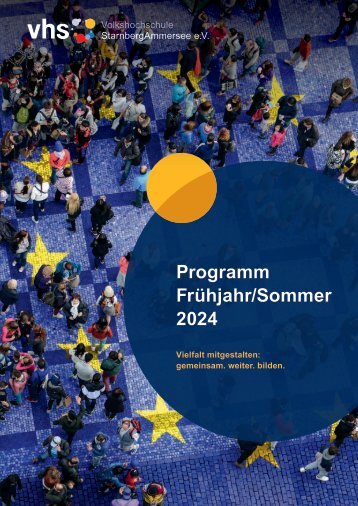 VHS Programm Starnberg Ammersee | Frühjahr 2024