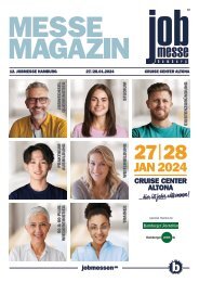 Das MesseMagazin zur jobmesse hamburg 2024