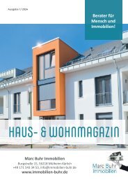 Immobilienmagazin Marc Buhr Immobilien Ausgabe 1/2024