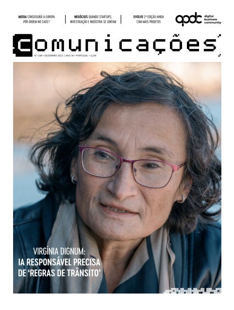 COMUNICAÇÕES 248 - VIRGÍNIA DIGNUM: IA RESPONSÁVEL PRECISA DE "REGRAS DE TRÂNSITO"