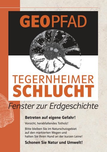 Geopfad Tegernheimer Schlucht - Heimat- und Geschichtsverein ...