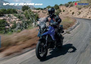 Suzuki V-STROM 800 Modellprospekt