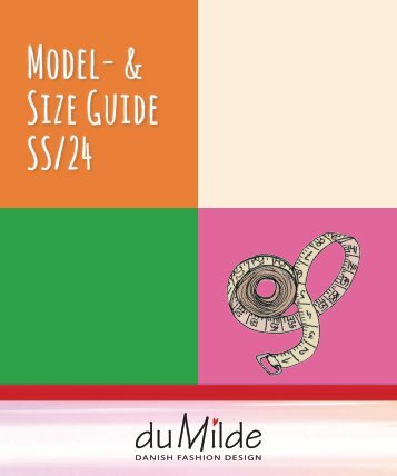 Model og Størrelsesguide SS24