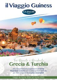 Tra oriente e occidente -  Grecia e Turchia  - Guinesstravel 2024-2025