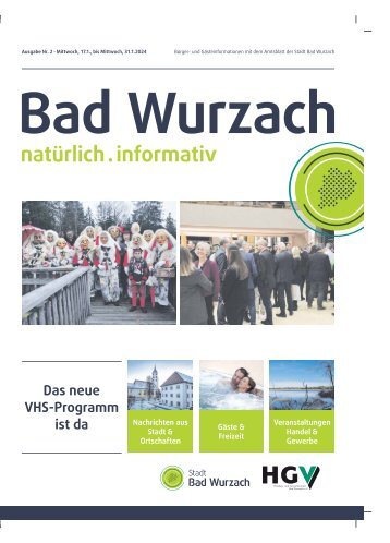 17.01.2024 Bürger- und Gästeinformation Bad Wurzach