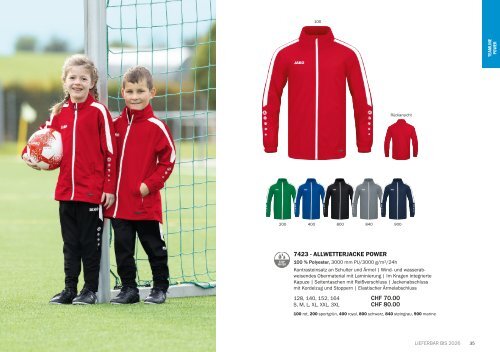 Jako Teamwear 2024