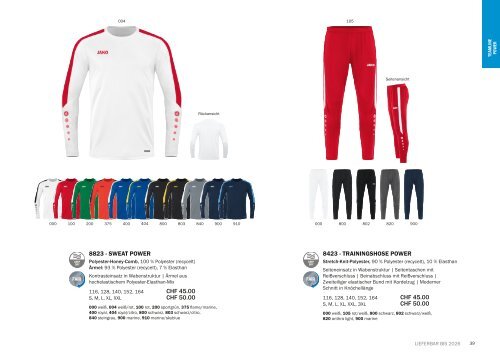 Jako Teamwear 2024