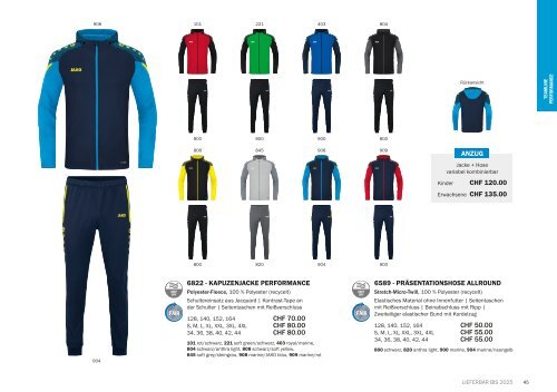 Jako Teamwear 2024