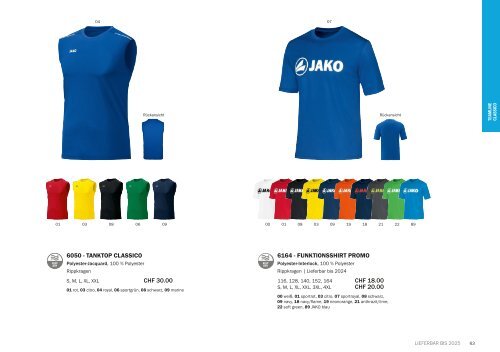 Jako Teamwear 2024