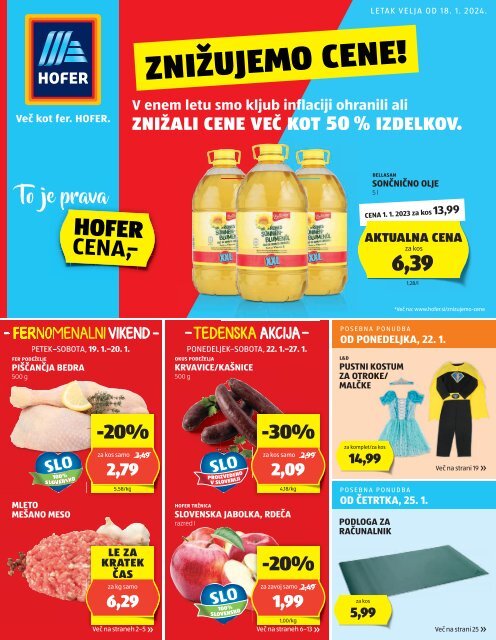 Hofer katalog