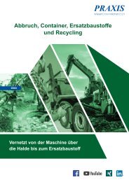 Abbruch Container Ersatzbaustoffe Recycling - Mailversand