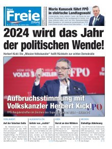 2024 wird das Jahr der politischen Wende! 