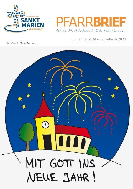 Pfarrbrief Januar-Februar 2024