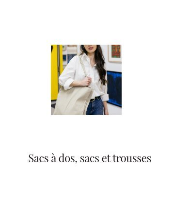 Sacs à dos, sacs et trousses - SANS PRIX