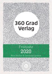 360 Grad Verlag Vorschau Frühjahr 2020
